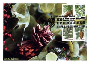 Sc. 4478-81 Forevergreens Dragon Card FDC - Bildstempel - Bild 1 von 1