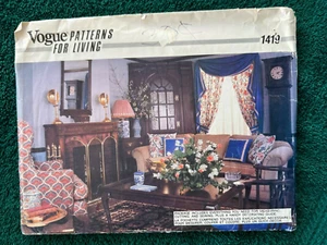 1419 Vogue ~ Patrones para vivir ~ Decoración del hogar ~ ~ ~ Anuncio MP 40 - Imagen 1 de 2