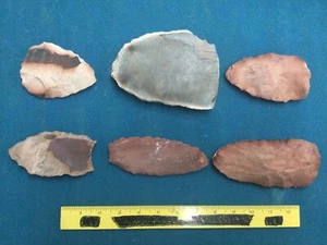 Buffalo River Chert/Flint Preforms Ready To Knapp - Picture 1 of 5