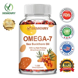 Omega-7 1590 mg - Gewichtsverlust, Anti-Aging, Hautgesundheit - Öl - Bild 1 von 12