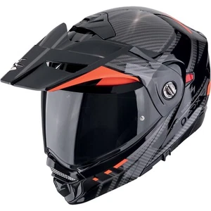 Motorrad Helm XL - Scorpion ADX 2 Lewis Klapphelm - schwarz-rot - Bild 1 von 3