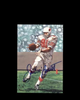Jackie Smith PSA DNA Coa Signed Goal Line Art Card GLAC Autograph - Image 1 of 3