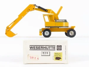 1:50 Scale Die-Cast NZG 101 Weserhutte Hydraulic Backhoe - Picture 1 of 9