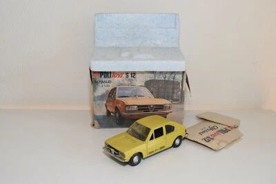 A4 1:25 POLISTIL S12 S-12 ALFA ROMEO ALFASUD ALFA SUD GIALLO OTTIMA SCATOLA - Immagine 1 di 4