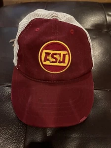 Asu Arizona State Original Retro Brand Red Trucker Hat Cap One Size Sport - Picture 1 of 3