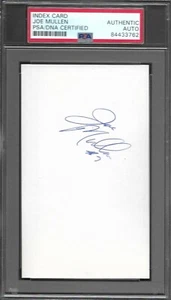 Joe Mullen BLUES SIGNED AUTOGRAPH 3x5 INDEX CARD PSA / DNA AUTHENTIC B - Picture 1 of 2