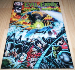 Evil Ernie vs. the Movie Monsters (1997) #1A...Published Mar 1997 by Chaos - Picture 1 of 1