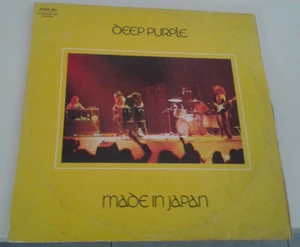 DEEP PURPLE made in japan RARE COVER/LABEL ISRAELI LP - Picture 1 of 4