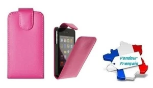 Housse Etui Coque Luxe Cuir Ecologique Rose Pour HTC Salsa (G15) - Photo 1 sur 12