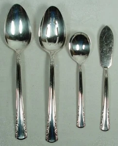 4 piezas de plata May Queen Holmes & Edwards 1951 - Imagen 1 de 3