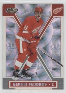 2002-03 Pacific Exclusive Sergei Fedorov #62 HOF