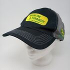 John Deere Sparrow & Kennedy Tractor Black Gray Mesh Adjustable Baseball Cap Hat