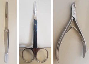 Aretini Nails Professional - Nail Scissors - Cuticle Nipper - Pinch Tongs - Picture 1 of 22