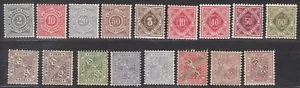 Old German Wurttemberg MH classical stamps - Picture 1 of 3