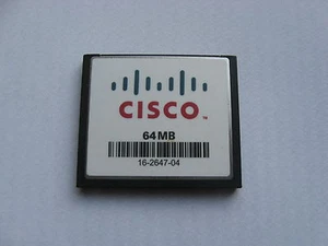 Véritable Cisco MEM1800-64CF 1801 1811 1841 MEM2800-64CF 2801 2811 2821 64mb - Photo 1/1