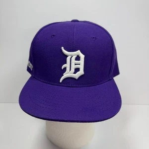Gorra ajustada púrpura MLB Megy Premium de los Tigres de Detroit talla 7 1/4 - Imagen 1 de 10