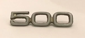 1971 1972 Ford Galaxie 500 Trunk Emblem Badge Script D1AB-54290C98-AA Custom - Picture 1 of 3