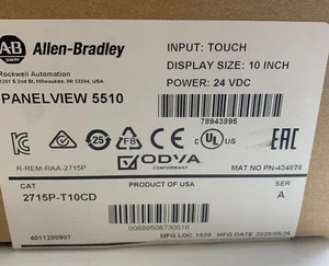 Neu Allen-Bradley 2715P-T10CD kostenloser Versand neu im Karton neu fabrikversiegelt SPS USA - Bild 1 von 4