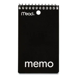 Mead 45354 3 x 5 Wirebound Memo Pad - Assorted Cover Colors/White Sheets New - Picture 1 of 5