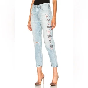 Neu mit Etikett Citizens Of Humanity Liya Damenjeans hoher Bund klassisch kurz geschnitten Denim Größe 31 - Bild 1 von 14