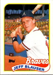 1989 Topps #83 Jeff Blauser - Picture 1 of 2