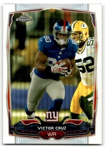 2014 Topps Chrome #60 Victor Cruz Refractor New York Giants - Picture 1 of 2