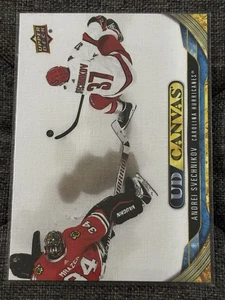 2024-25 Upper Deck Series 1 Andrei MISTER SVECHNIKOV UD Canvas C-82 Hurricanes - Bild 1 von 1