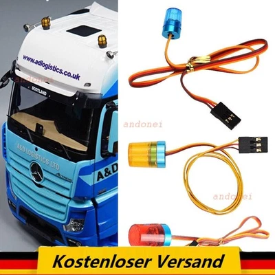 1/3X Auto RC LED Warnleuchte Rundumleuchte Rundumlicht Lampe 5 LED Aluhalterung - Bild 1 von 4