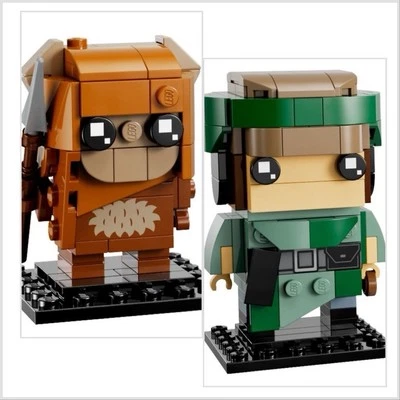 Принцесса Лея и калитка LEGO Brickheadz STAR WARS 40623 Battle of Endor Heroes - Изображение 1 из 3