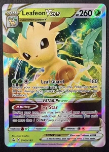 Leafeon VSTAR - SWSH195 SWSH: Sword & Shield Promo Cards NM Pokemon Card TCG - Picture 1 of 2
