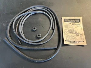 1969-1972 Corvette Windshield Washer Ribbed Hose Kit With A/C - Picture 1 of 3
