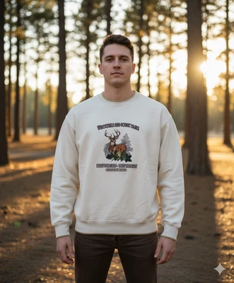 Sudadera De Colección Vida Exterior, Bordada Gorpcore Americana Cabincore Retro Talla-L Foto 1 de 4