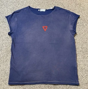 Vintage Levi’s Meadows 1930’s T Shirt Men’s M Navy Sun Faded Reproduction - Picture 1 of 12