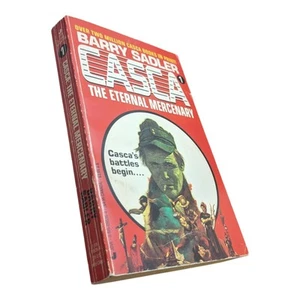 CASCA Book 1 The Eternal Mercenary by Barry Sadler 1987 Jove Paperback - Imagen 1 de 4