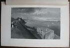 1870's Steel Engraving from book - NEW YORK BAY FROM THE NARROWS - C. H. Smith