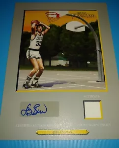 Larry Bird 06-07 Truthahn roter Schrank Autogramm/Trikot nur 10 hergestellt 1 von 1 selten - Bild 1 von 8