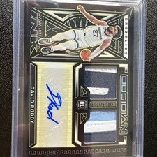 2022-23 panini obsidian basketball David Roddy RPA 8/10