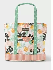 NIP Matilda Jane Golden Island Tote Floral Beach Bag - Picture 1 of 3