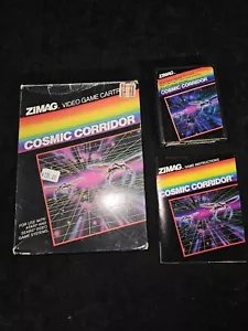 Cosmic Corridor, Atari 2600, ZiMAG 1983, CIB, Tested - Picture 1 of 6