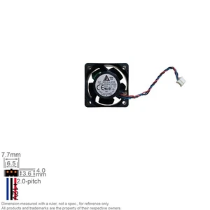 Fan Muffin Cooling DC 12V DC12V 12VDC  40mm 40x40x28 Delta PFB0412EHN SE00 - Picture 1 of 3