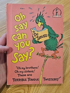 Oh Say Can You Say? Dr. Seuss 1979 Book Club Edition HC - Picture 1 of 14