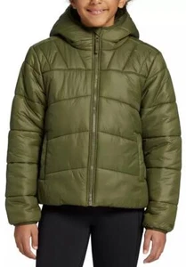 DSG Girl’s Olive Green Insulated Jacket NWT Size Large (14) - Picture 1 of 9