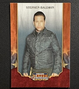 #44 STEPHEN BALDWIN 2009 Donruss Americana Actor The Usual Suspects Toploader
