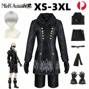 NieR Automata YoRHa 9S Cosplay Costume Game Anime Wig Outfits Halloween Party AU - Picture 1 of 14