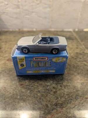 Matchbox Premiere Collection - Convertible Collection Mercedes 500SL - Silver - Image 1 of 4