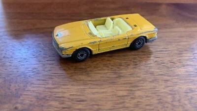 De colección Lesney Matchbox Superfast Mercedes 350SL Nº6 Amarillo 1973 Inglaterra  Foto 1 de 4