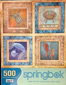 Springbok Jigsaw Puzzle Under The Sea by Dan Morris NIB - Picture 1 of 2