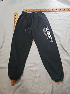 True North Pants Youth Large Black Stretch Waist Drawstring Casual Joggers - Picture 1 of 12