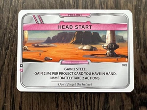 Tarjeta Preludio Terraforming Mars - X43 Head Start Oficial 2022 Promoción - Imagen 1 de 1