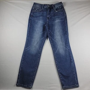 Judy Blue Jeans High Waist Slim Fit 13/31 Distressed Stretch Comfort - Picture 1 of 11